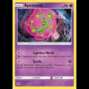 Pokemon TCG Spiritomb - SM - Ultra Prism