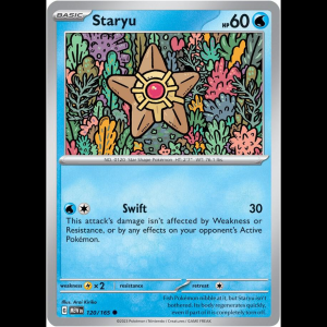 Pokemon TCG Staryu - Scarlet & Violet 151