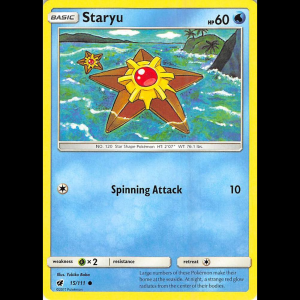 Pokemon TCG Staryu - SM - Crimson Invasion