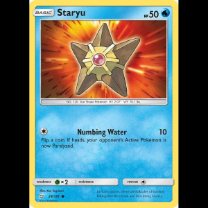 Pokemon TCG Staryu - SM - Team Up