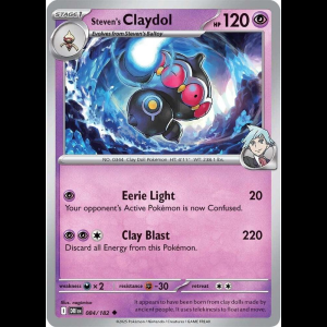 Pokemon TCG Steven's Claydol - Destined Rivals - Reverse Holofoil