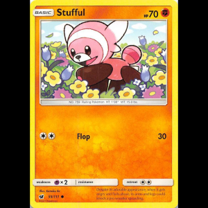 Pokemon TCG Stufful - SM - Crimson Invasion