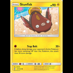 Pokemon TCG Stunfisk - SM - Unified Minds