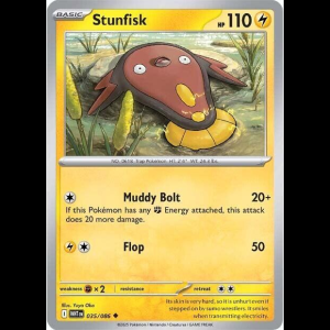 Pokemon TCG Stunfisk - White Flare