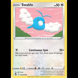 Pokemon TCG Swablu - Silver Tempest
