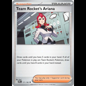 Pokemon TCG Team Rocket's Ariana - 171/182 - Destined Rivals - Reverse Holofoil