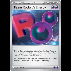 Pokemon TCG Team Rocket's Energy - Ascended Heroes