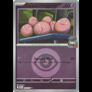 Pokemon TCG Team Rocket's exeggcute (Energy Symbol Pattern) - Ascended Heroes - Reverse Holofoil