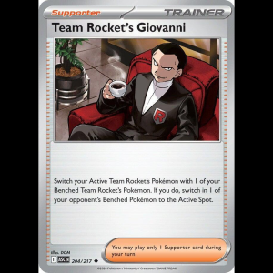 Pokemon TCG Team Rocket's Giovanni - Ascended Heroes - Reverse Holofoil