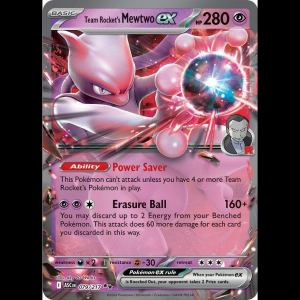 Pokemon TCG Team Rocket's Mewtwo ex - 079/217 - Ascended Heroes - Holofoil