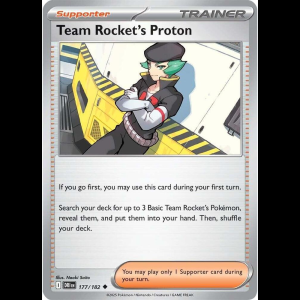 Pokemon TCG Team Rocket's Proton - 177/182 - Destined Rivals