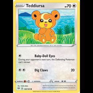 Pokemon TCG Teddiursa - Darkness Ablaze