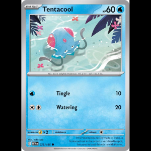 Pokemon TCG Tentacool - Scarlet & Violet 151