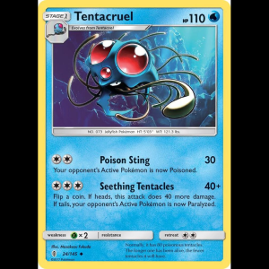 Pokemon TCG Tentacruel - SM - Guardians Rising