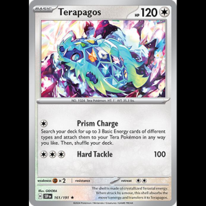 Pokemon TCG Terapagos - Surging Sparks - Reverse Holofoil