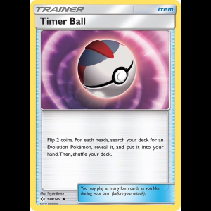 Pokemon TCG Timer Ball - SM Base Set
