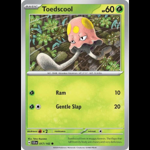 Pokemon TCG Toedscool - Stellar Crown