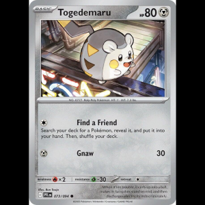 Pokemon TCG Togedemaru - 073/094 - Phantasmal Flames - Reverse Holofoil
