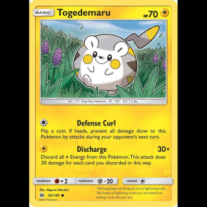 Pokemon TCG Togedemaru - SM Base Set
