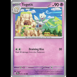 Pokemon TCG Togetic - Surging Sparks
