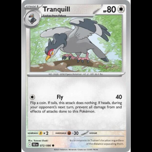 Pokemon TCG Tranquill - Black Bolt