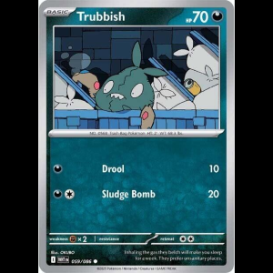 Pokemon TCG Trubbish - White Flare