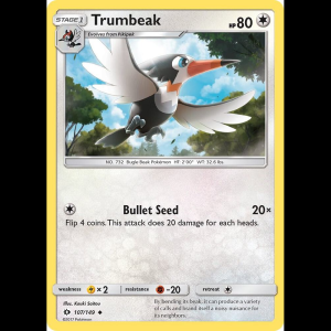 Pokemon TCG Trumbeak - SM Base Set