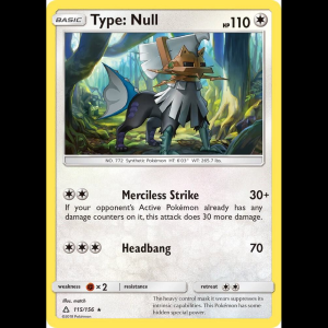 Pokemon TCG Type: Null - SM - Ultra Prism