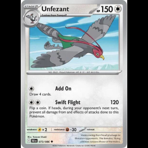 Pokemon TCG Unfezant - Black Bolt