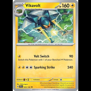 Pokemon TCG Vikavolt - Stellar Crown - Reverse Holofoil