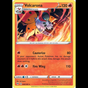 Pokemon TCG Volcarona - Darkness Ablaze - Reverse Holofoil