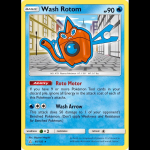 Pokemon TCG Wash Rotom - SM - Ultra Prism