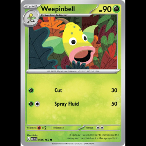 Pokemon TCG Weepinbell - Scarlet & Violet 151