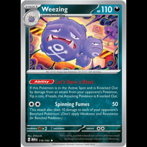 Pokemon TCG Weezing - Scarlet & Violet 151 - Holofoil