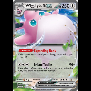Pokemon TCG Wigglytuff ex - 040/165 - Scarlet & Violet 151 - Holofoil