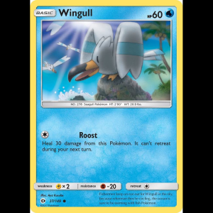 Pokemon TCG Wingull - SM Base Set