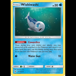 Pokemon TCG Wishiwashi - SM Base Set