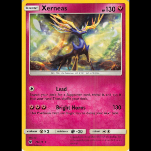 Pokemon TCG Xerneas - SM - Crimson Invasion - Holofoil