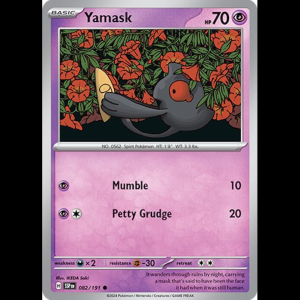 Pokemon TCG Yamask - Surging Sparks
