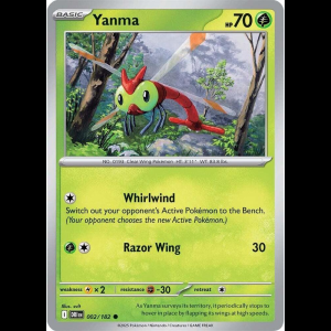 Pokemon TCG Yanma - 002/182 - Destined Rivals