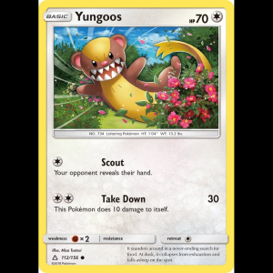 Pokemon TCG Yungoos - SM - Ultra Prism