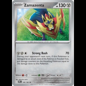Pokemon TCG Zamazenta - 146/182 - Destined Rivals - Holofoil