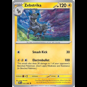 Pokemon TCG Zebstrika - White Flare