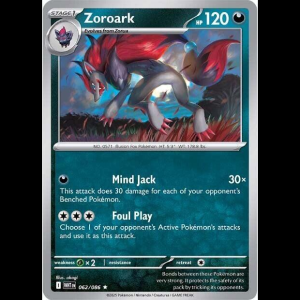 Pokemon TCG Zoroark - White Flare - Reverse Holofoil