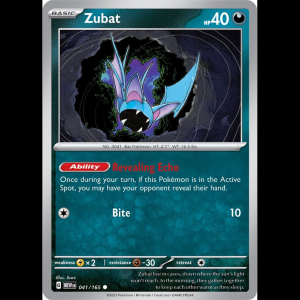 Pokemon TCG Zubat - Scarlet & Violet 151