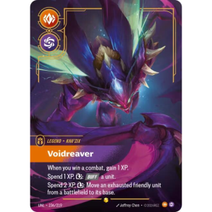 Riftbound Kha'Zix - Voidreaver (Overnumbered) - Unleashed 236/219