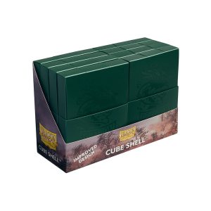 Dragon Shield Cube Shell Forest Green x8