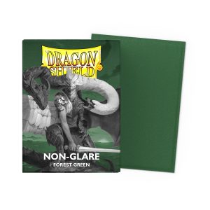 Dragon Shield Matte Forest Green Non Glare 100 Sleeves