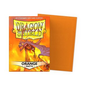 Dragon Shield Orange Matte 100 Sleeves