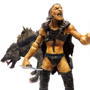 Lord of the Rings Beast Warg Rider Orc LOTR Toybiz
